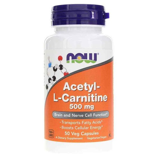 Acetyl-L-Carnitine 500 Mg, NOW